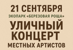 Концерт под открытым небом в Экопарке «Березовая роща»