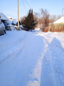 БОЙНЯ .3 день после заявки на уборку снега , 23.12.22  ул.Закладочная, Карьерная