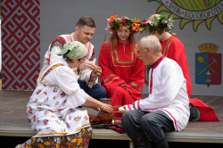 12 июля в прокопьевском Зенковском парке «гремел» V Международный шахтерский Сабантуй