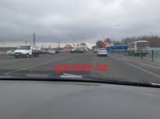 18.10.2022  утро ДТП Марк 2  и ПАЗ на автовокзале (ФОТО)