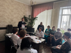 ️В Киселевске сотрудники полиции организовали профилактическое мероприятие для работников психоневрологического диспансера
