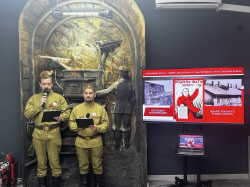 В Киселевском краеведческом музее после капитального ремонта был открыт зал военной истории «Победный май: гордимся и помним!»