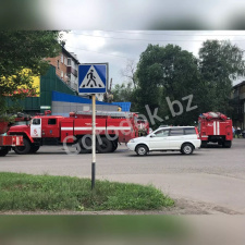 Устранено возгорание в здании Мария-ра,Оксинит, район Обувной ф.