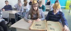 ️В Киселевске председатель Общественного совета провела патриотическое мероприятие для школьников