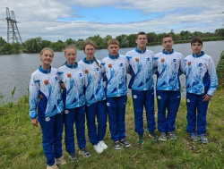 Киселевские спортсмены приняли участие в заплывах Чемпионата России и Первенства России по плаванию в ластах на открытой воде