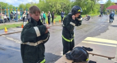 Киселевские школьники попробовали свои силы в пожарном турнире